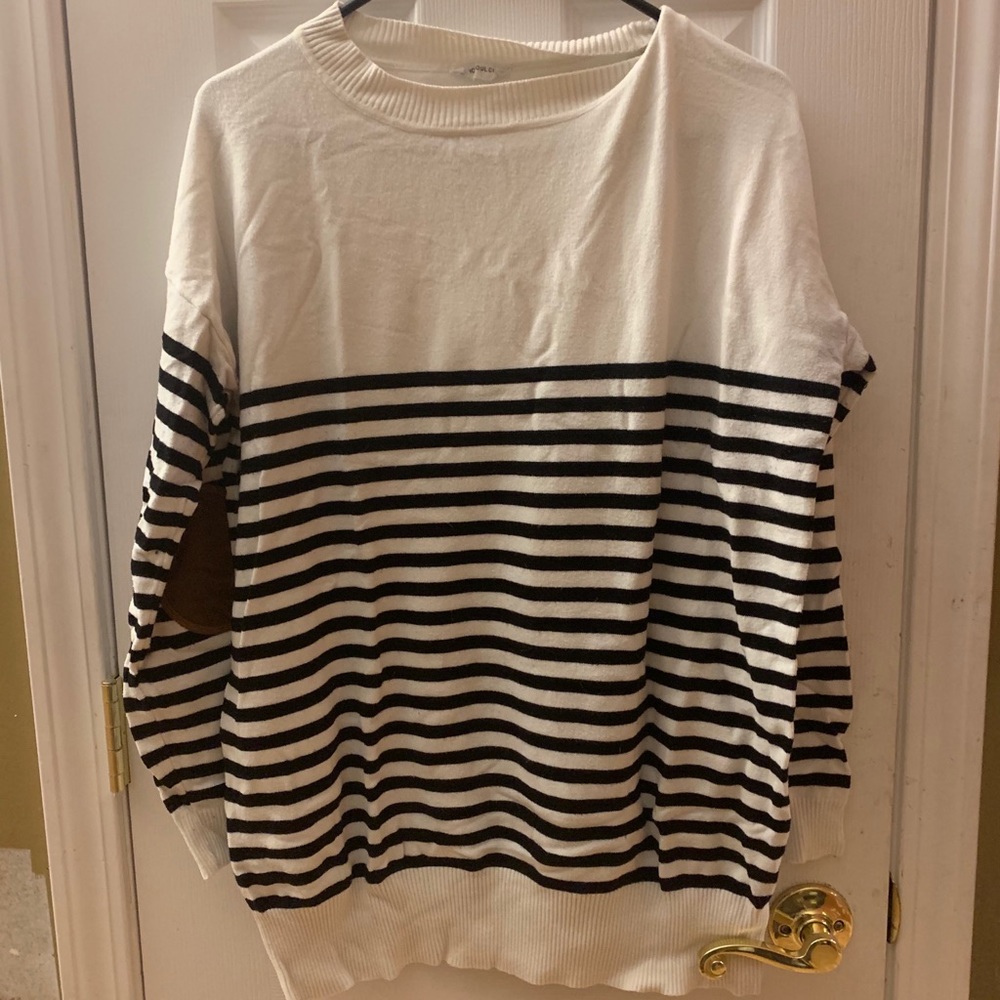 Chic Soul Striped Sweater